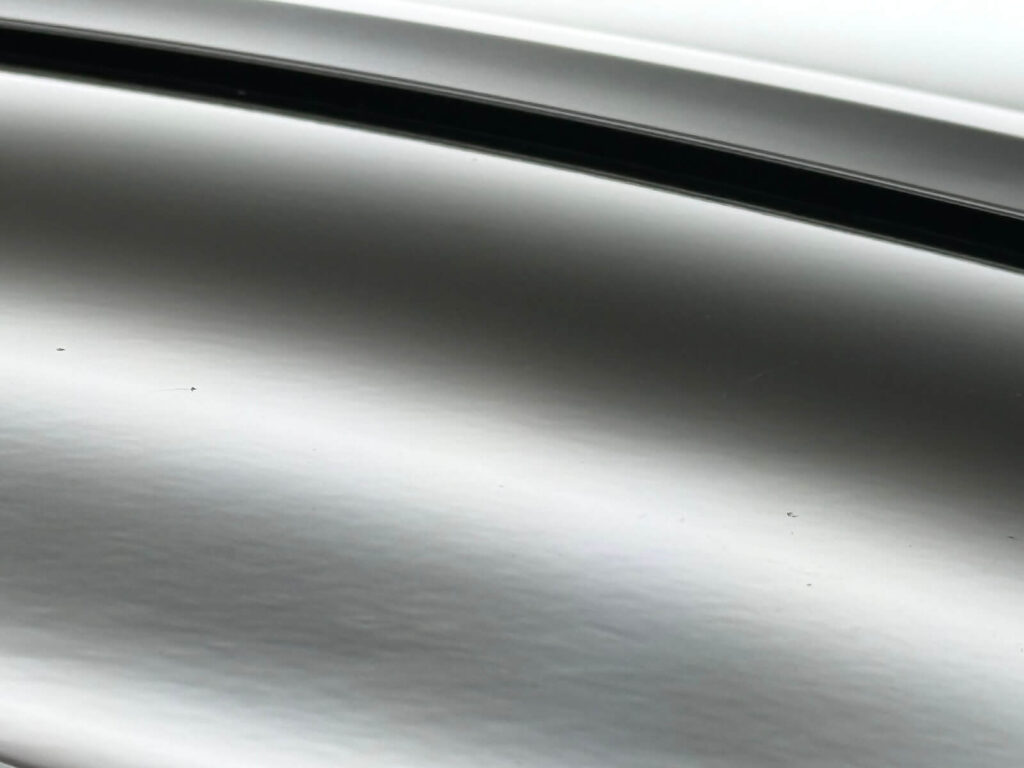 car dent after