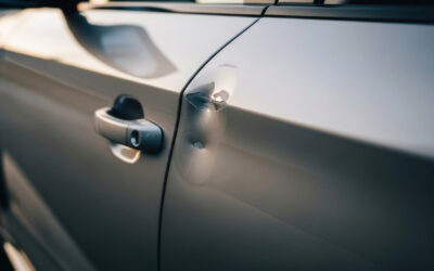 Can a Door Ding Be Fixed With Paintless Dent Repair?