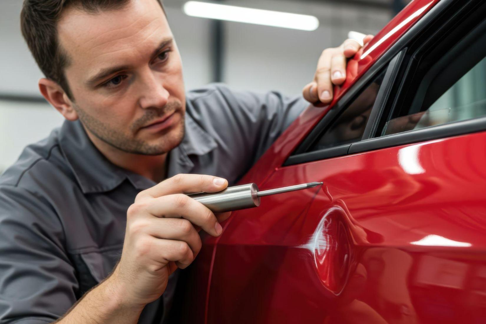 Cost to repair a door ding Cost to repair a door ding